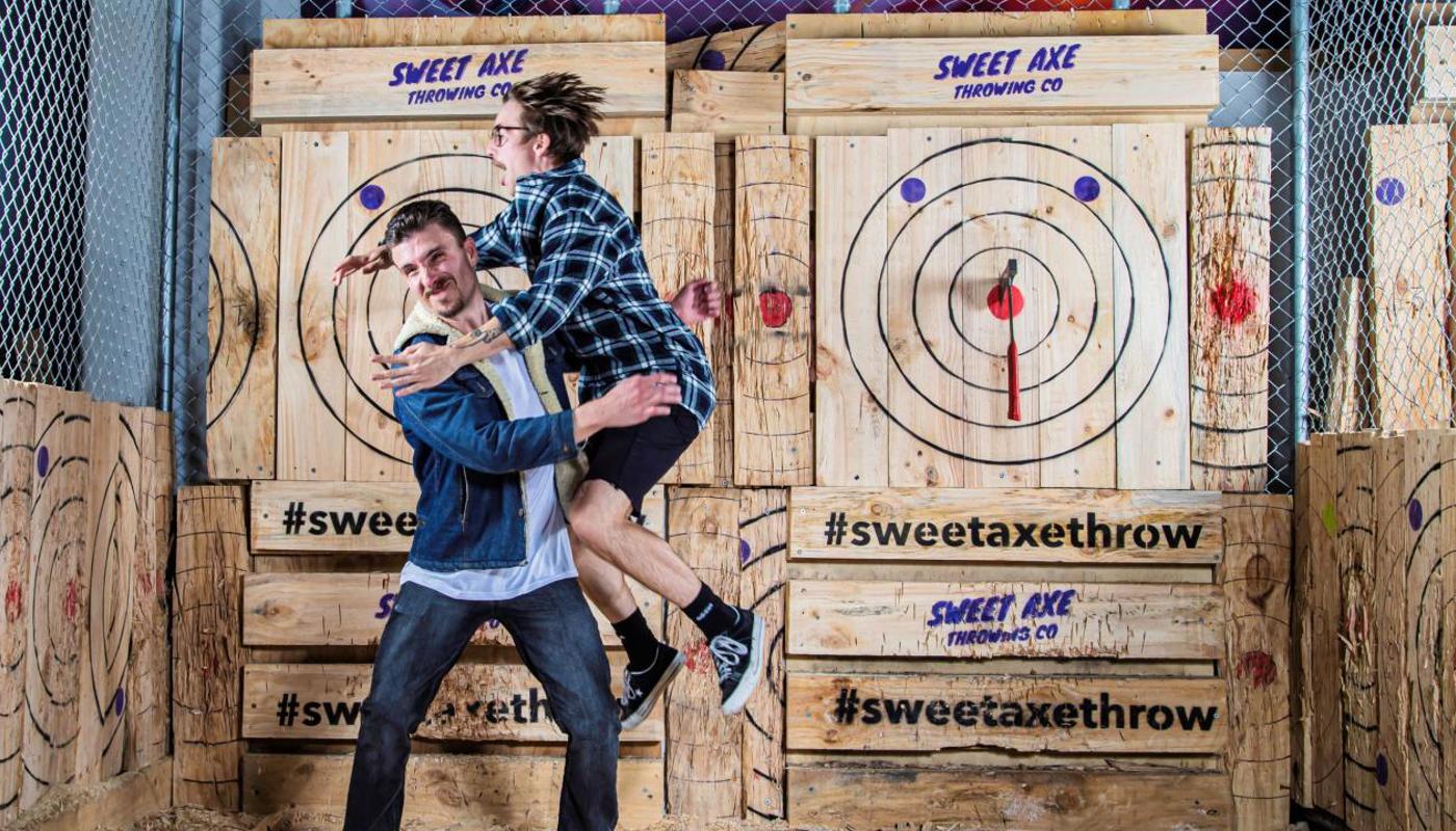 Nothing is quite as axe-citing as landing the perfect bullseye.