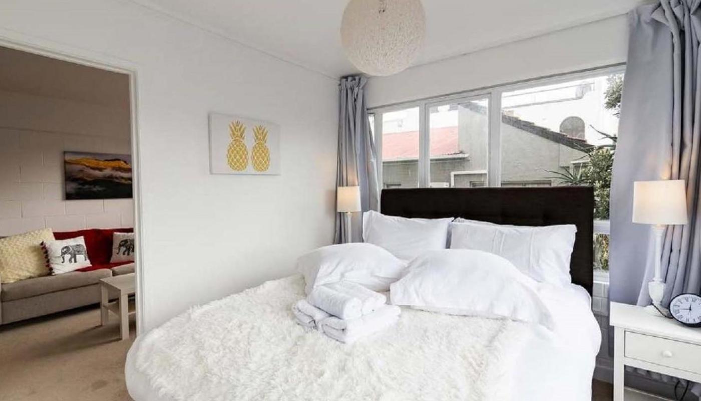 The bedroom has a Queen size bed and most guests comment on how comfortable it is.