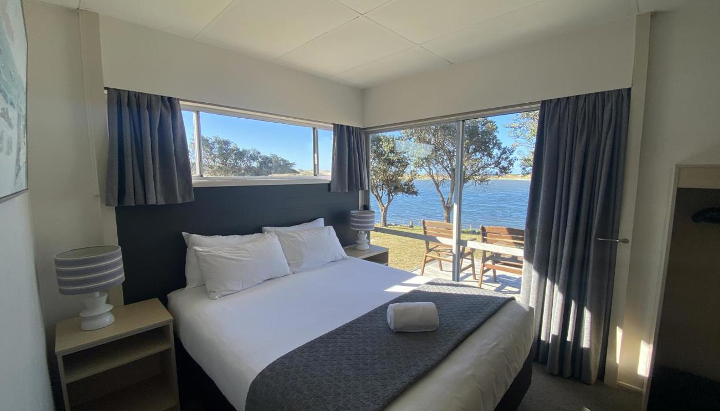 Beachfront Cabin Bedroom