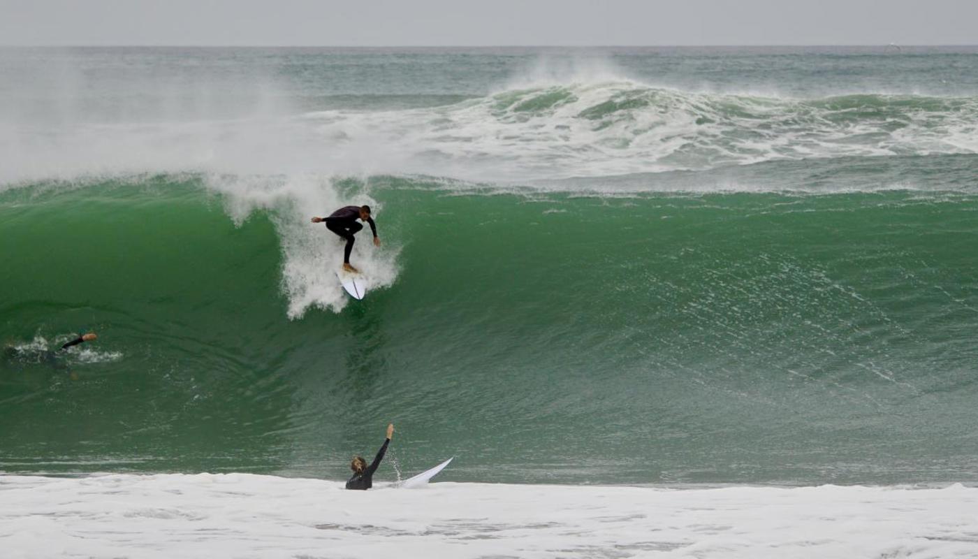 Score uncrowded waves with just your mates