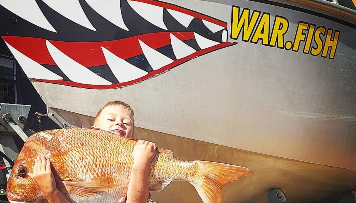 Take a kid fishing