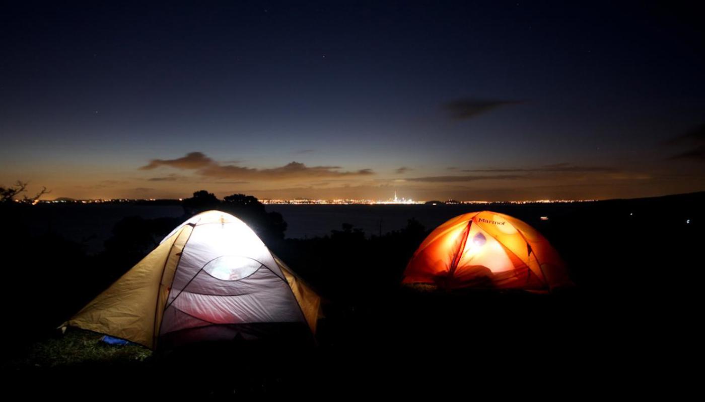 Kayaking and camping experiences in Auckland