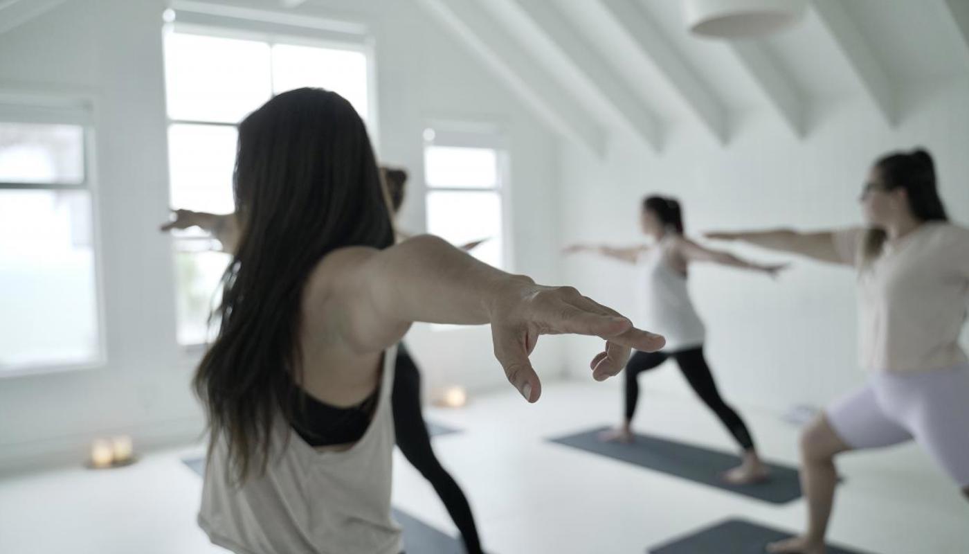 Yoga class
