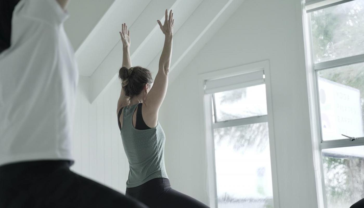 Yoga class Waiheke