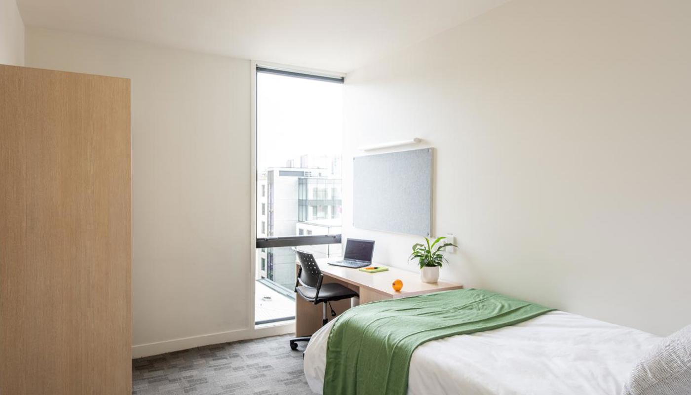 3 Bedroom - Self Contained Apartment, king single bedroom.