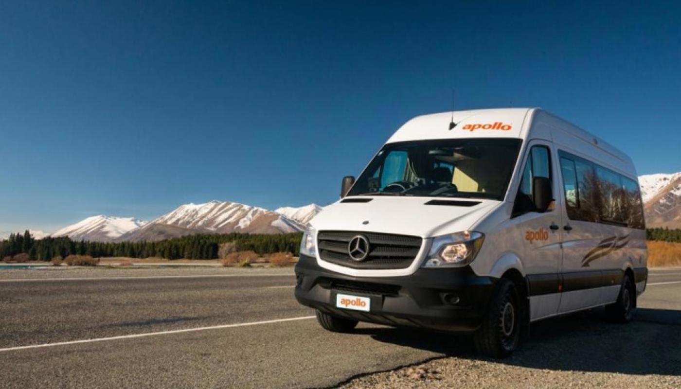 South Island campervan