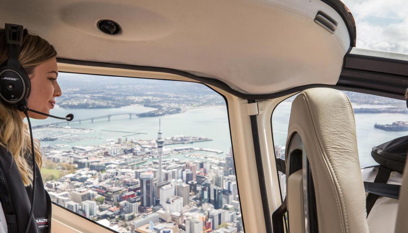 Auckland's 'best flight experiences' with Helicopter Me