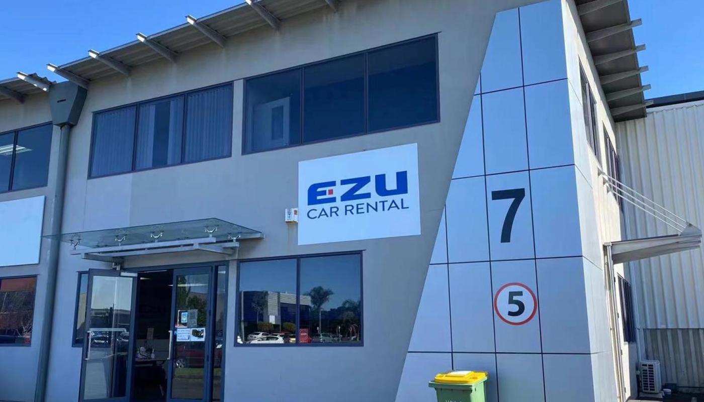 EZU Car Rentals Auckland Branch, not far from Auckland International Airport