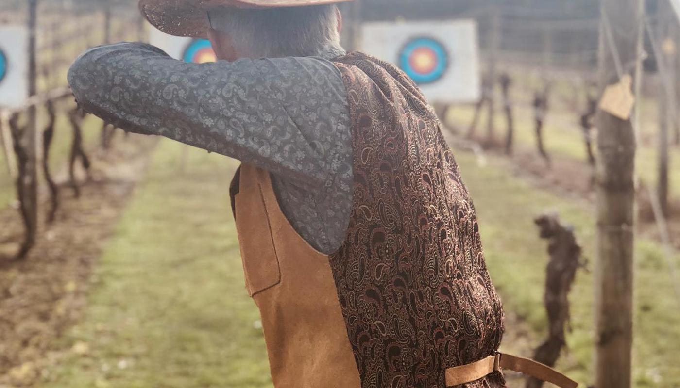 Archery Amongst the vines