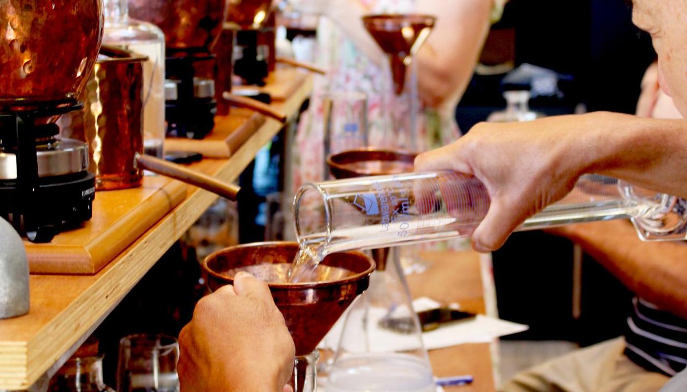 Gin-making magic