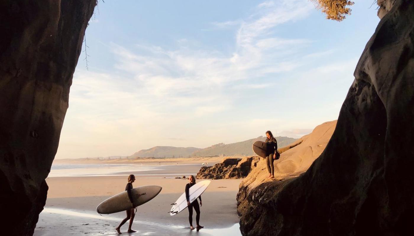 Sunset session on the West Coast