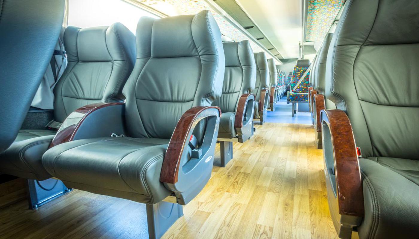 InterCity GOLD premium seats.
