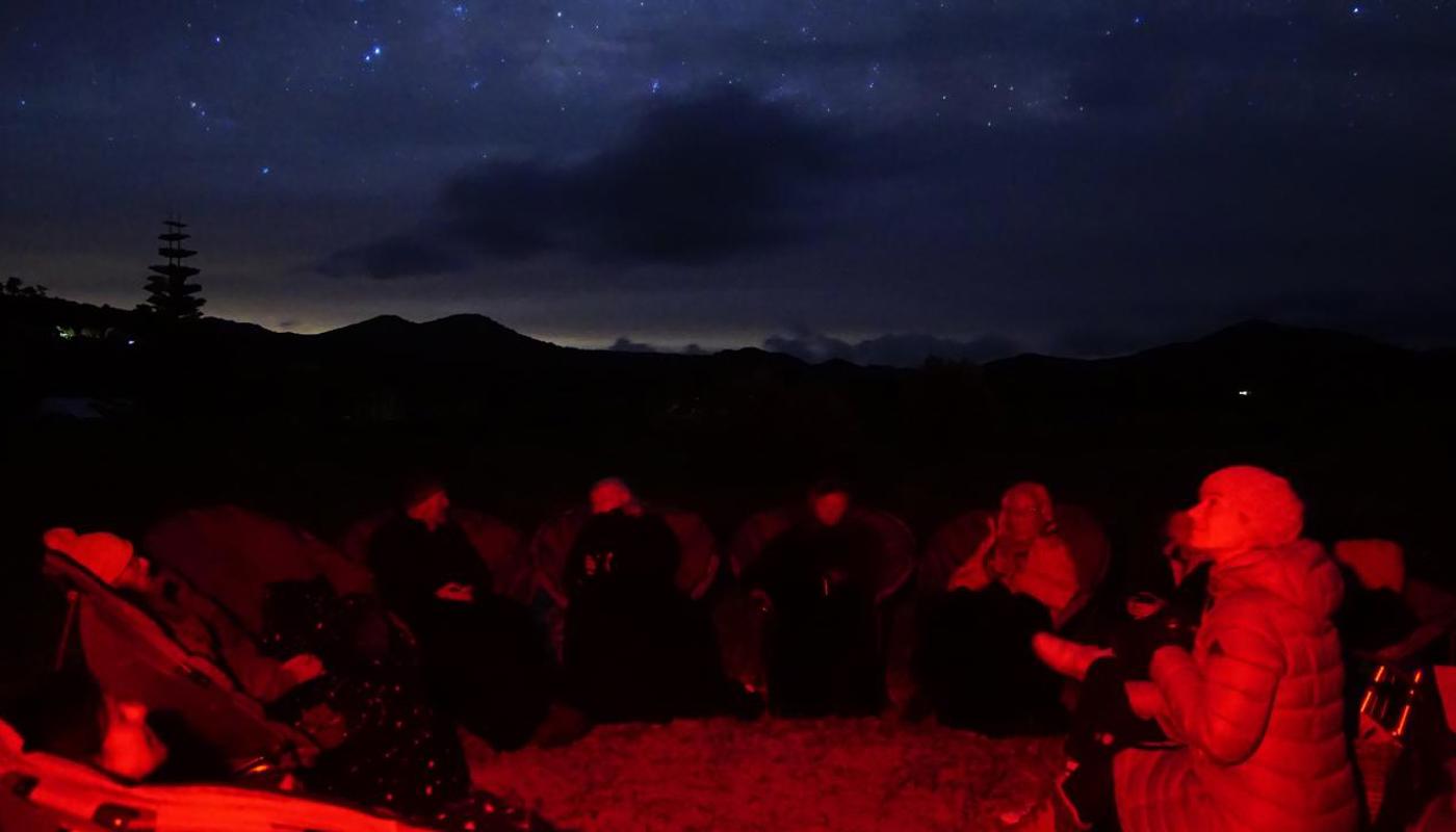 Share your stargazing adventure with a small group of up to 12 people.