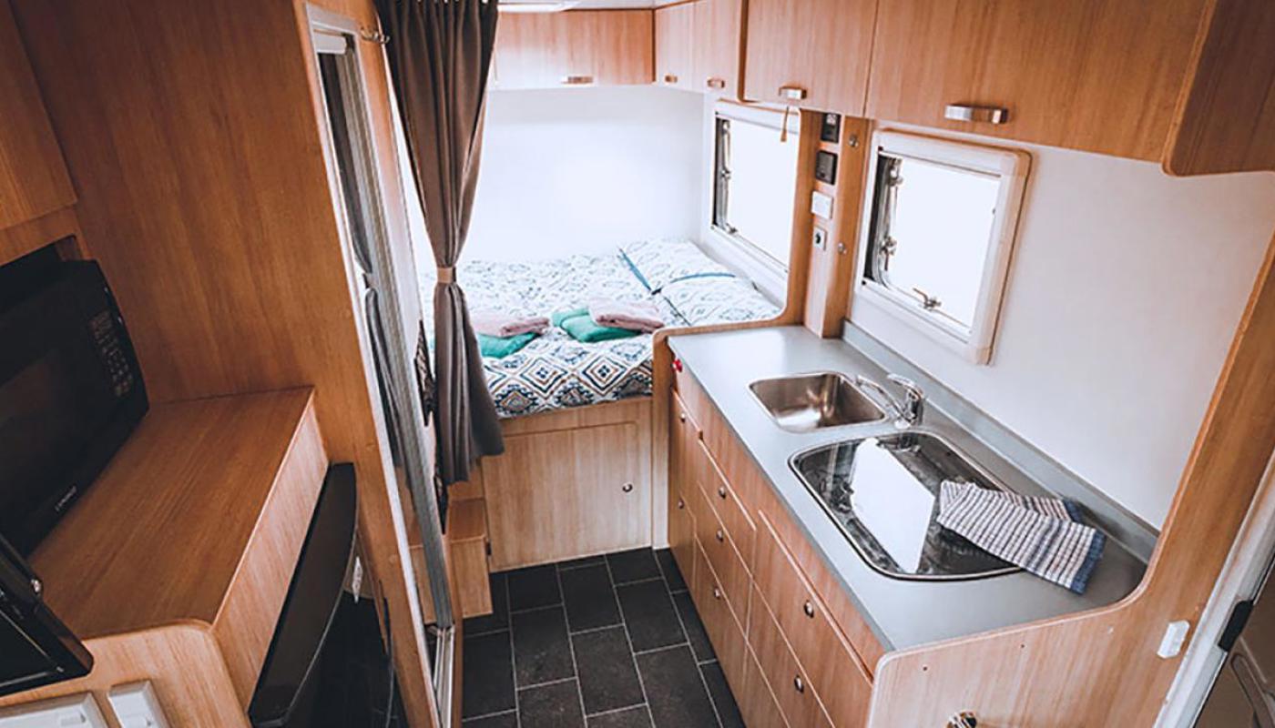 Heron 4, 4 Berth Motorhome Interior