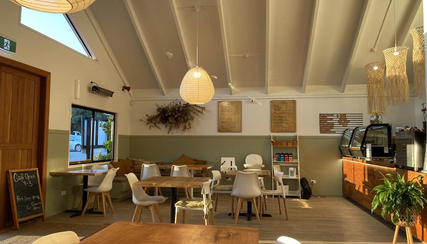 Our lovely cosy cafe
