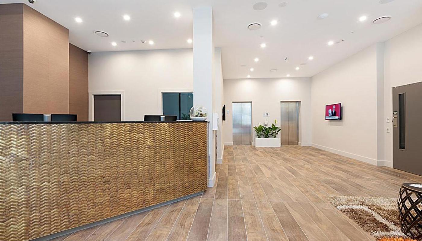 Reception area