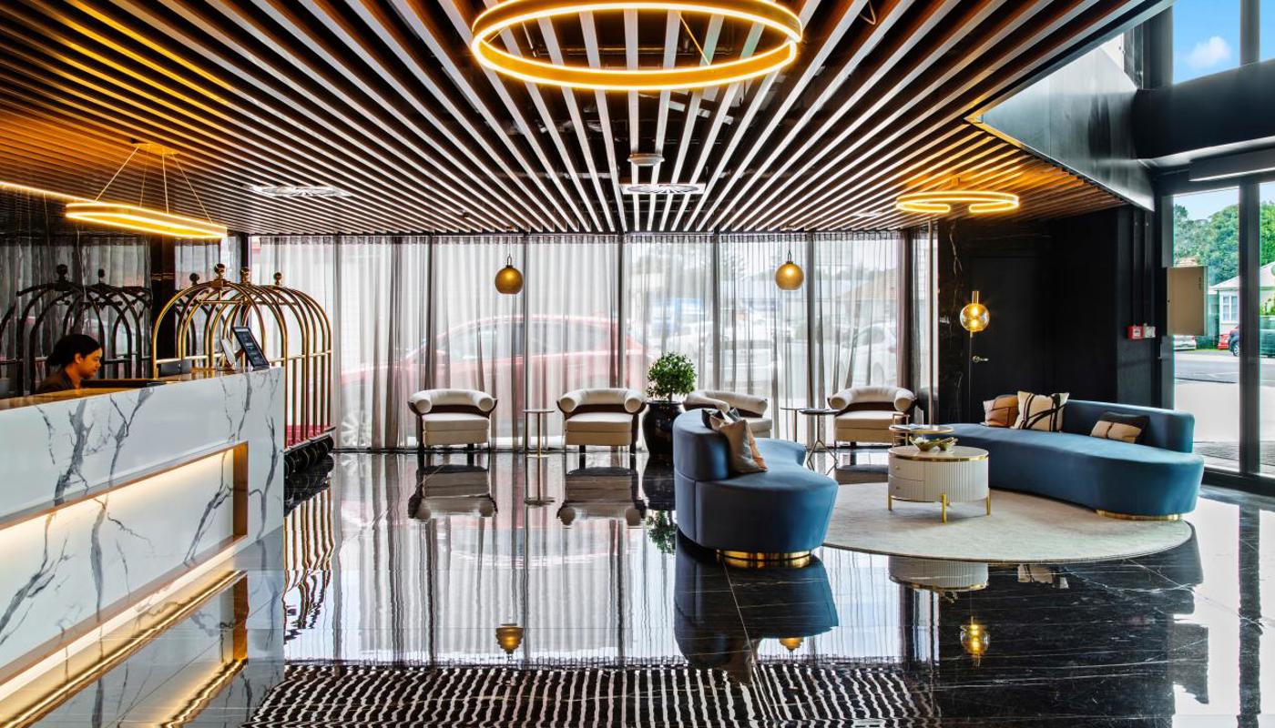 SOHO Hotel Lobby Reception
