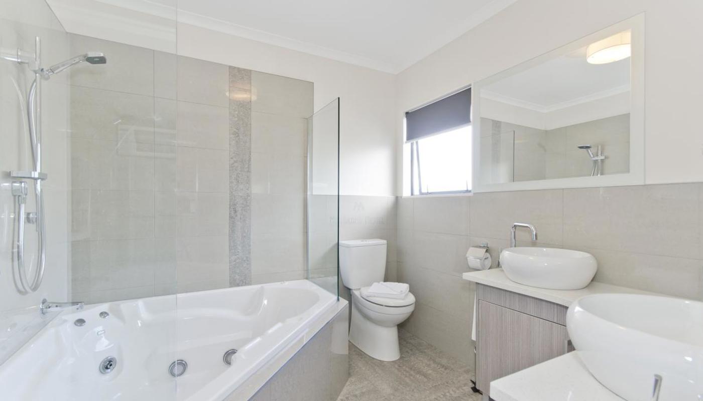 Luxurious spa bathroom