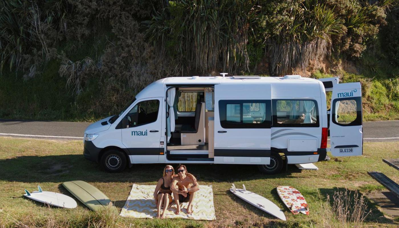 Exploring the Northland Coast.