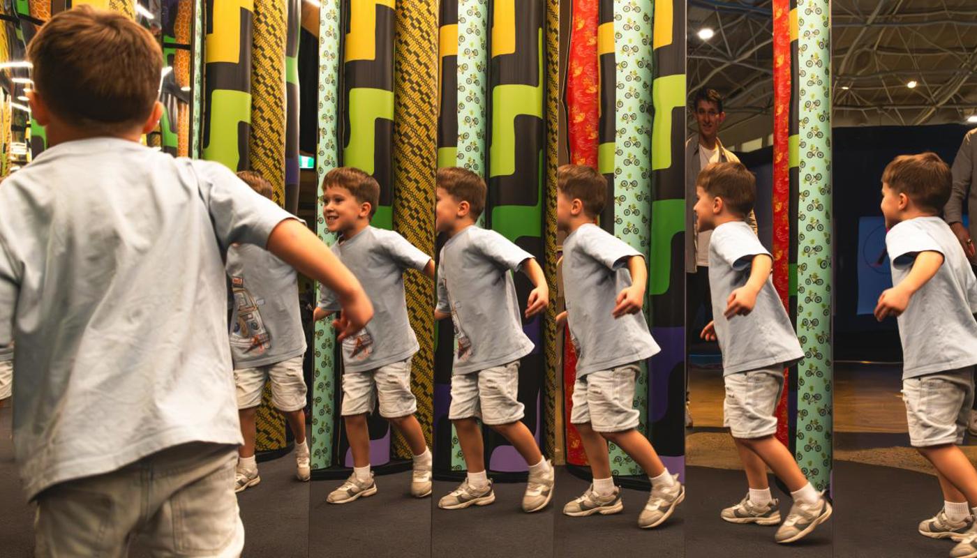 Run around in Te Puku science space.