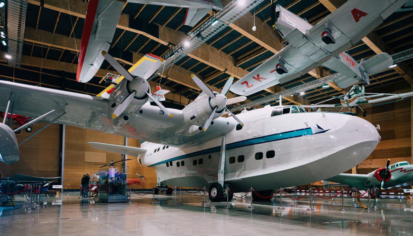 The Aviation Hall at MOTAT Motions Road