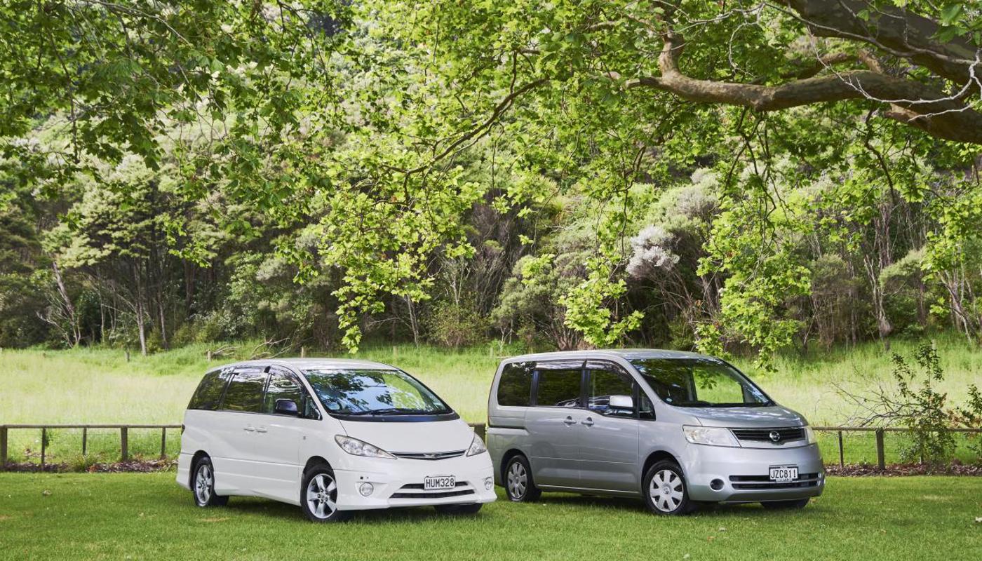 The Mode Campervan lineup. Unbranded so you don't stick out like a sore thumb!