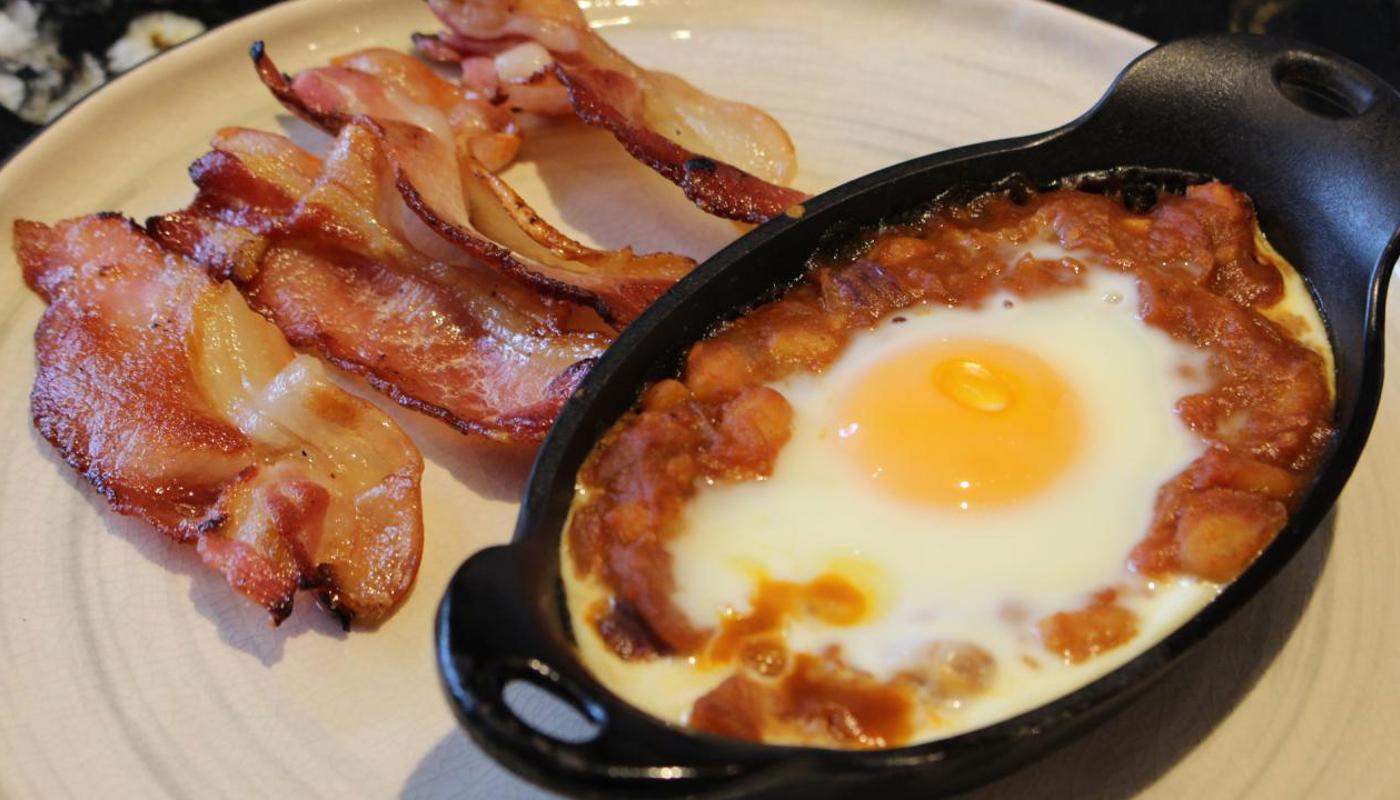 Spanish beans breakfast