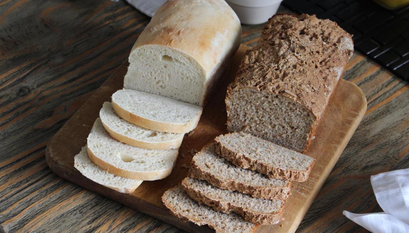 Fresh homemade bread