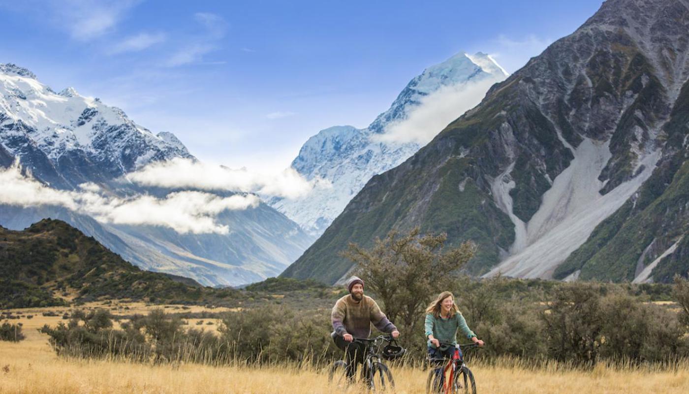 Stay in Aoraki Mount Cook National Park - an exclusive Stray stop.