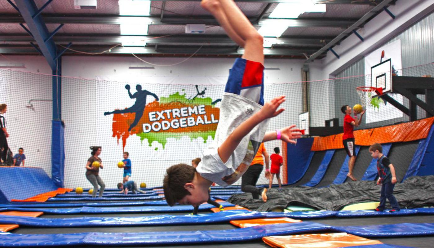 Getting airborne - it's for all ages.
