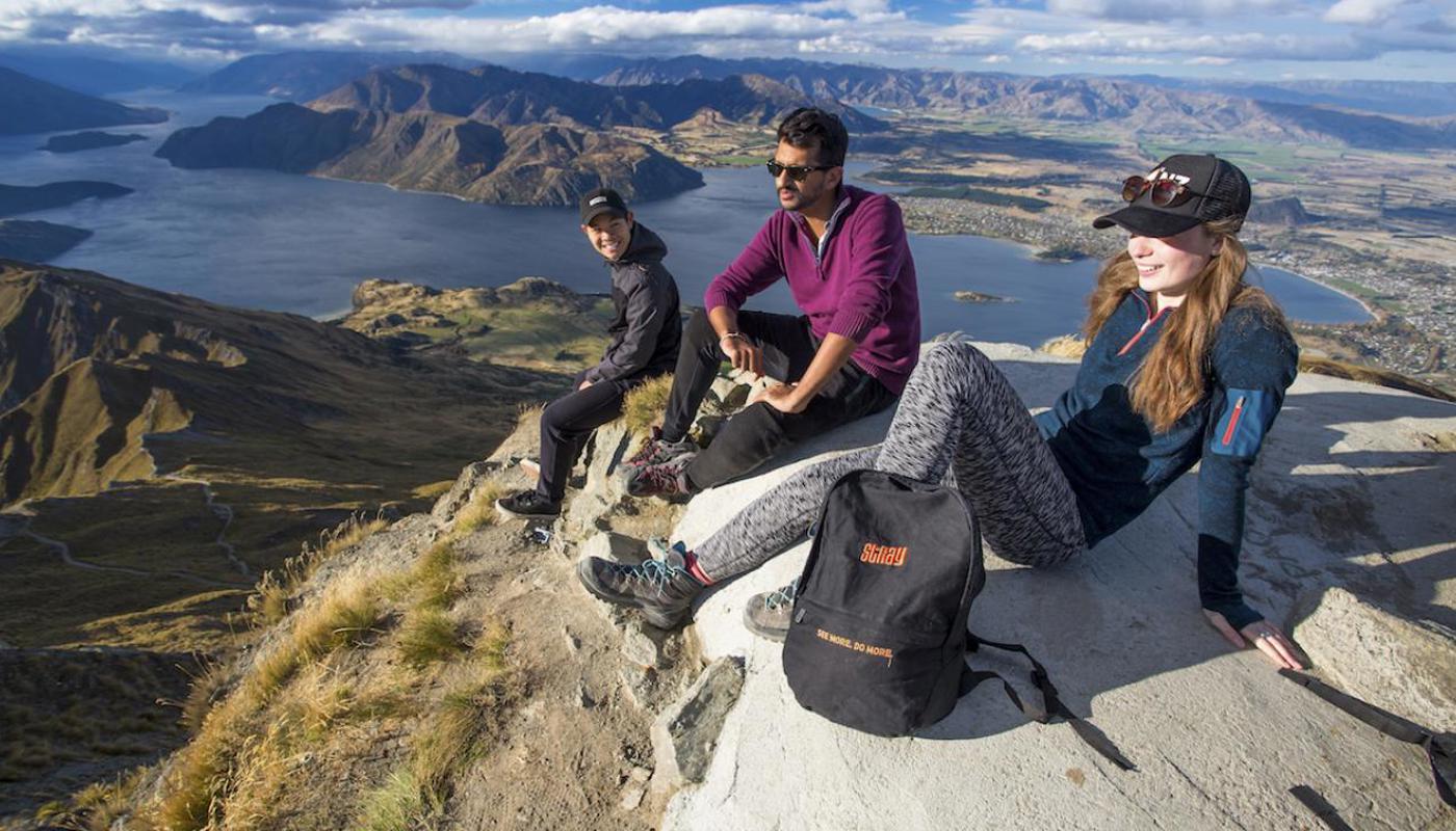 Challenge yourself to climb Roy's Peak.
