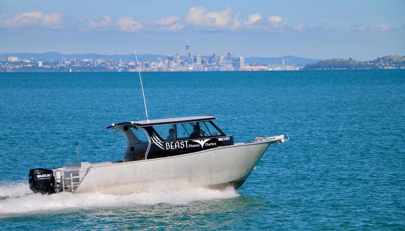 Hauraki Gulf Fishing Charters with Phoenix Charters.
