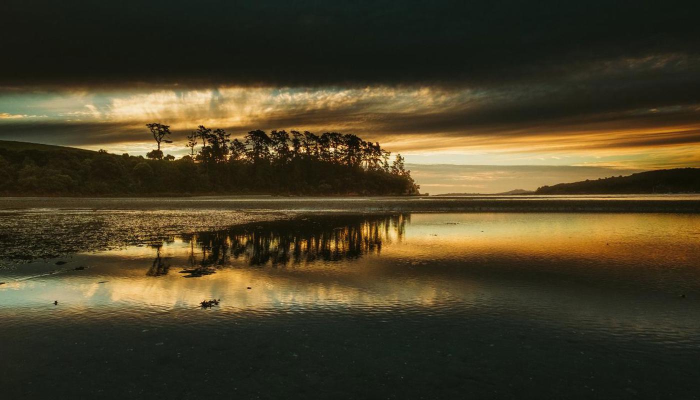 Sunset over Waiheke Island