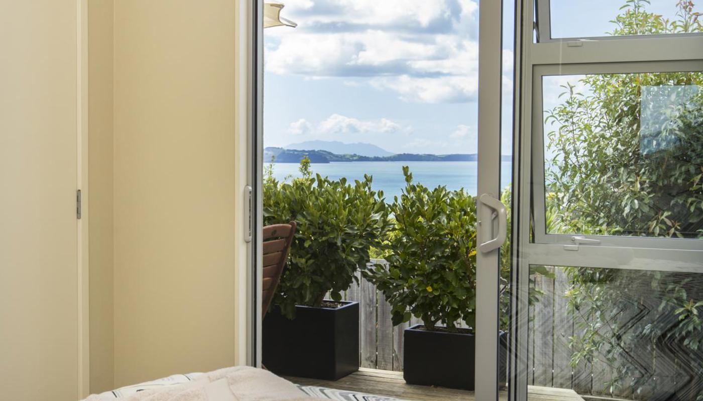 Kawau Apartment - Bedroom View