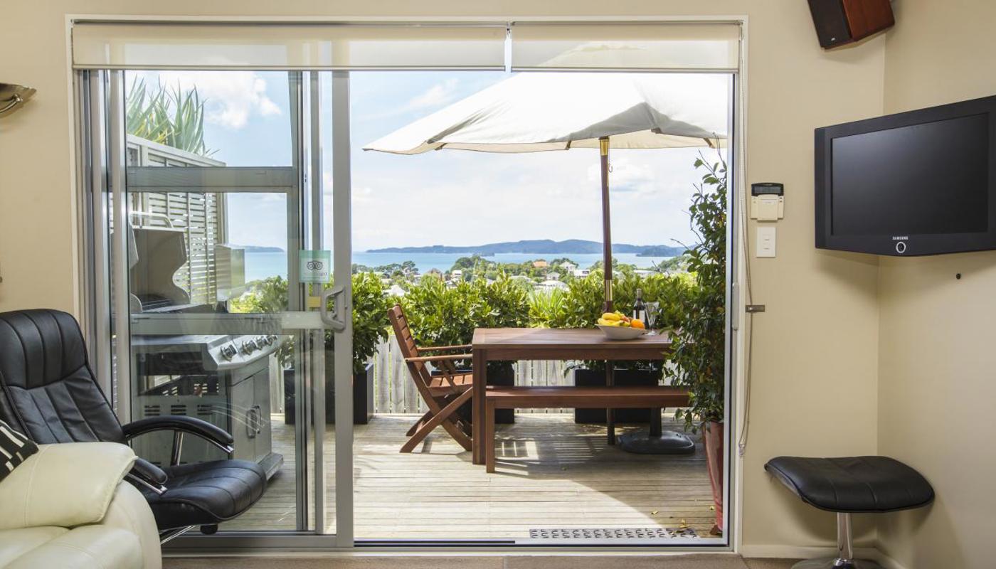 Kawau Apartment - Living Room
