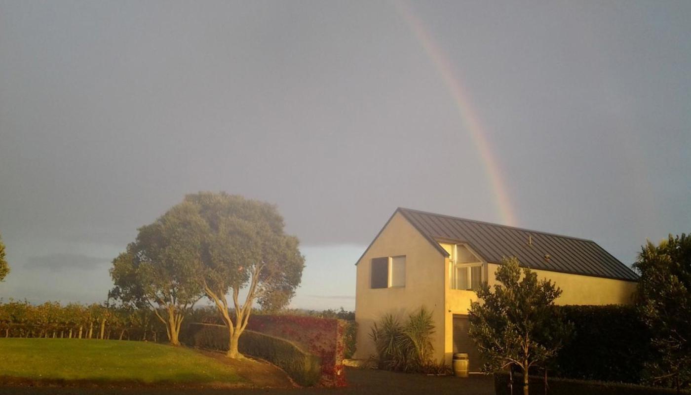 Winter rainbow