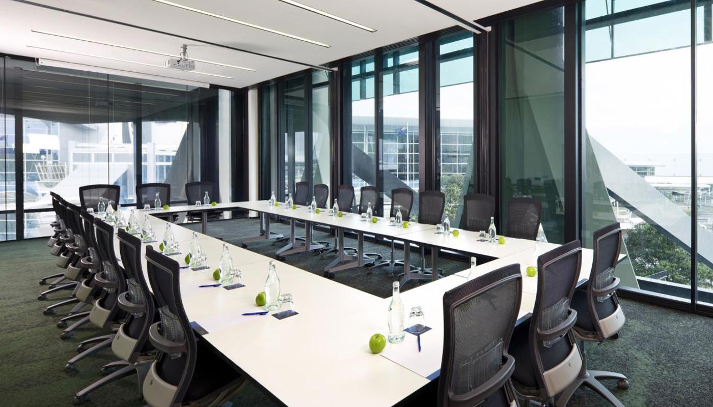Natural Light and hush glass provides an ideal training or boardroom environment.