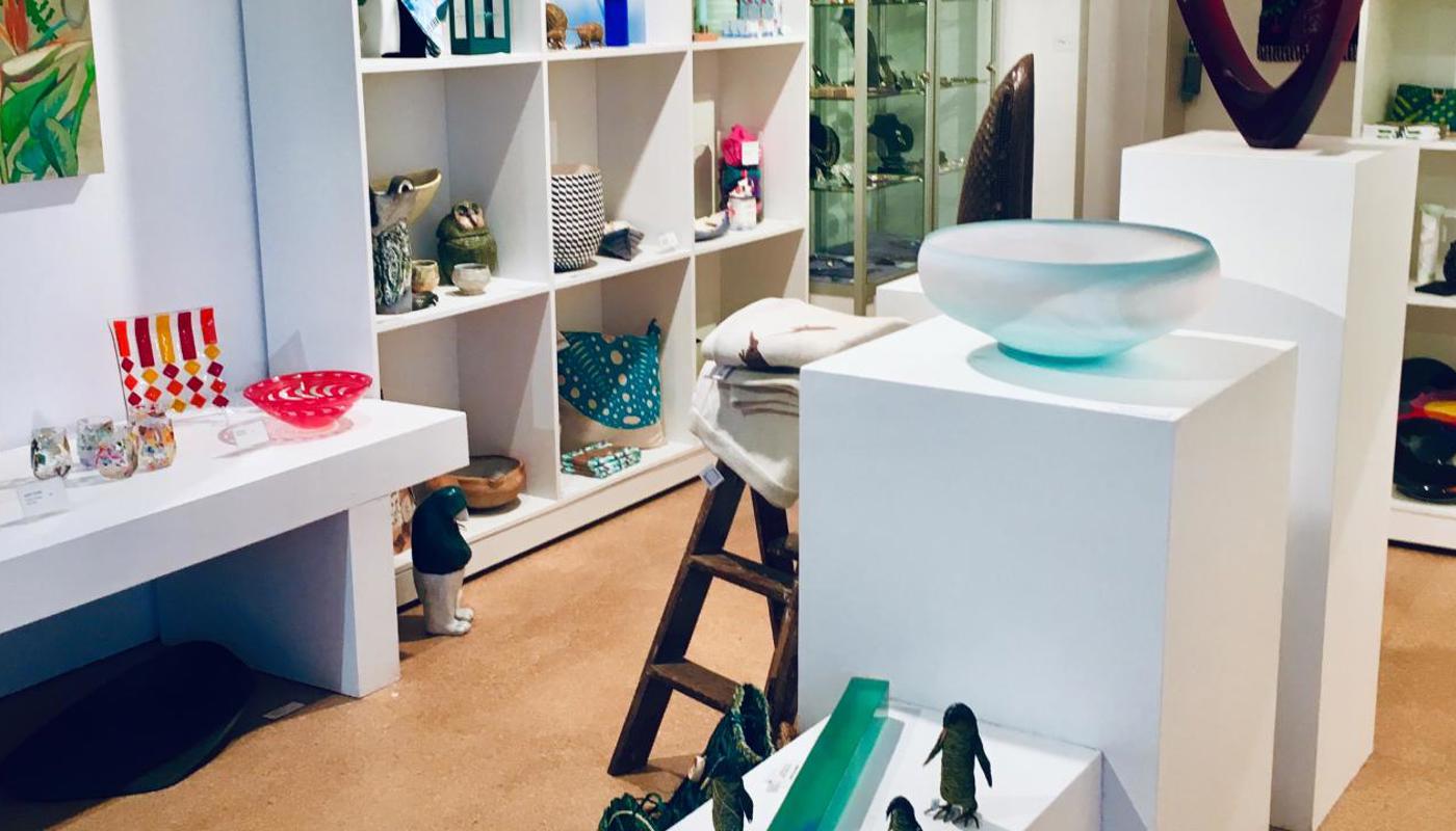 Gallery Shop full of the best handmade works from Waiheke and Aotearoa New Zealand.