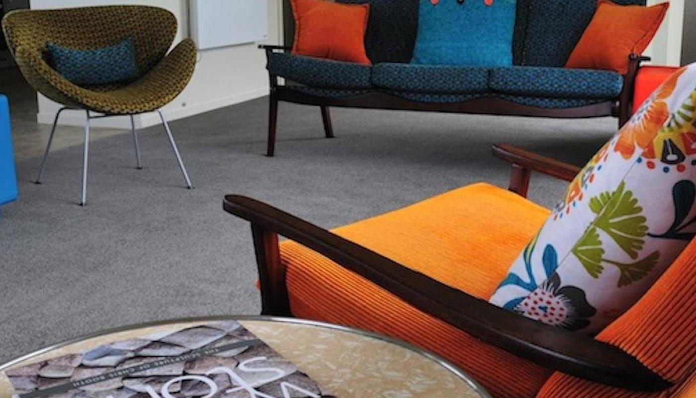 Mahoe holiday home lounge