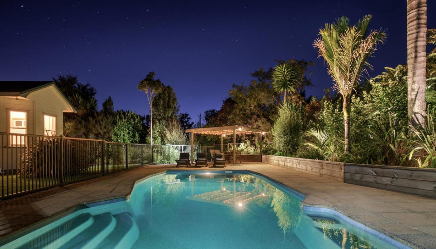 Pool and Spa area