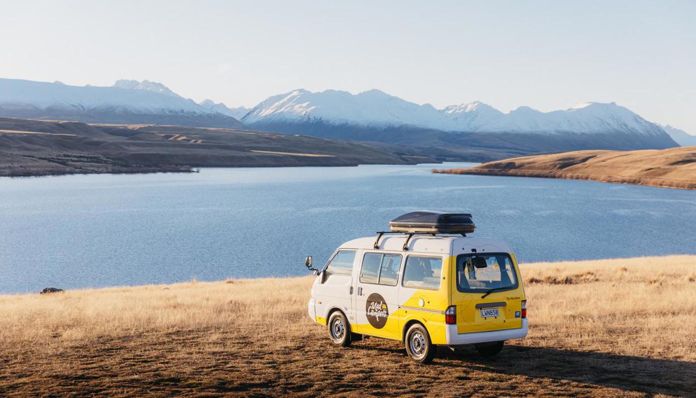 Explore the best of New Zealand with Mad Campers. All our campers have free roof boxes.