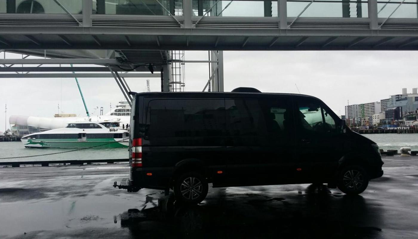 2018 Mercedes Sprinter, Hilton Hotel, Auckland