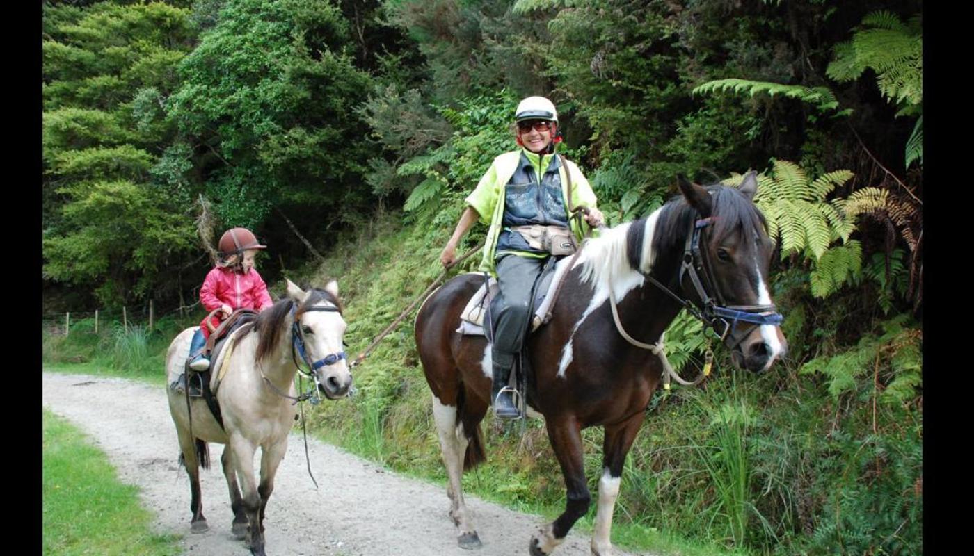 Even the smallest ones can enjoy the pony rides!