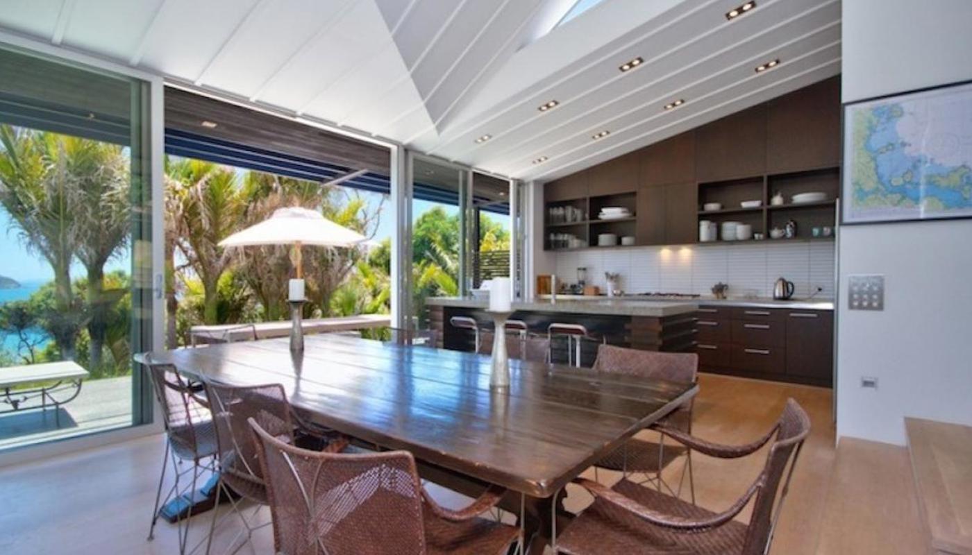 Dining and kitchen