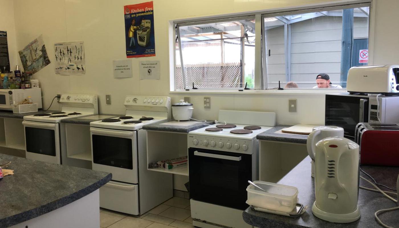 Shared kitchen area