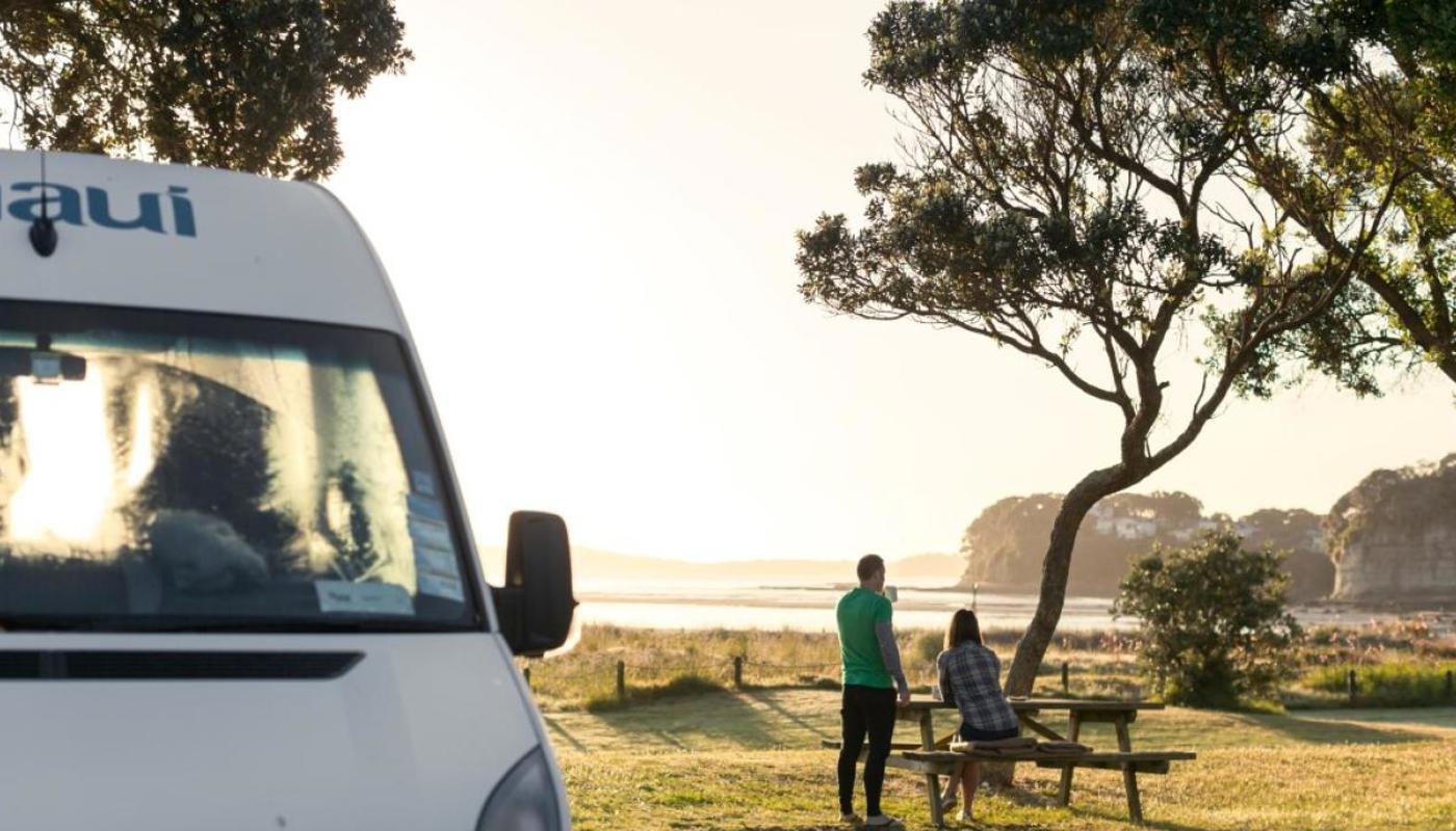 Thinking about the day at Orewa Top 10 Holiday Park.