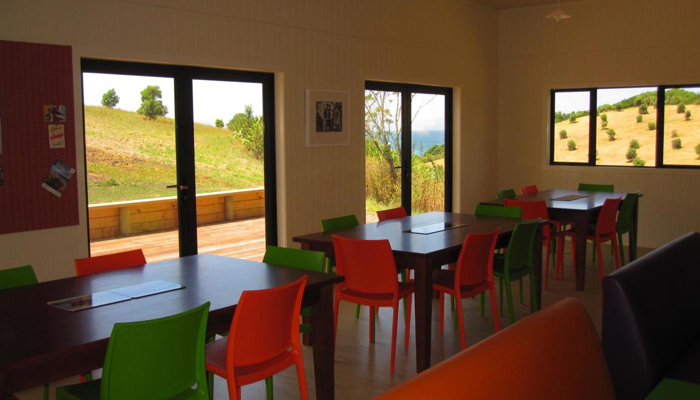 Dining Room at the Superintendent's House, Rotoroa Island