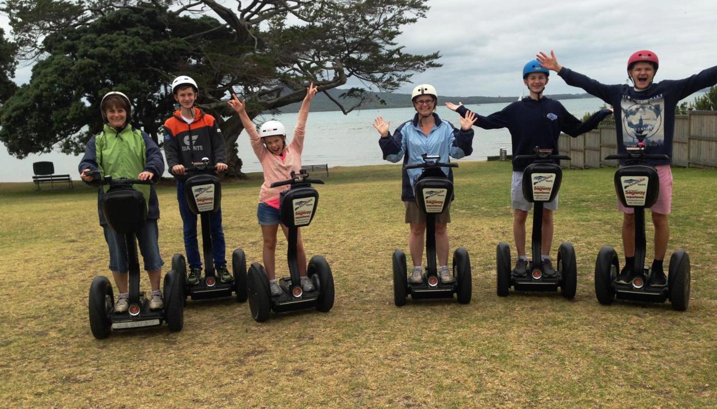 These Segways are fun in the park