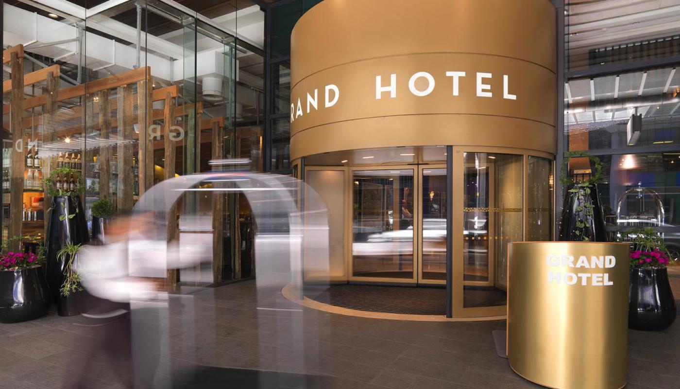 The Grand by SkyCity hotel entrance