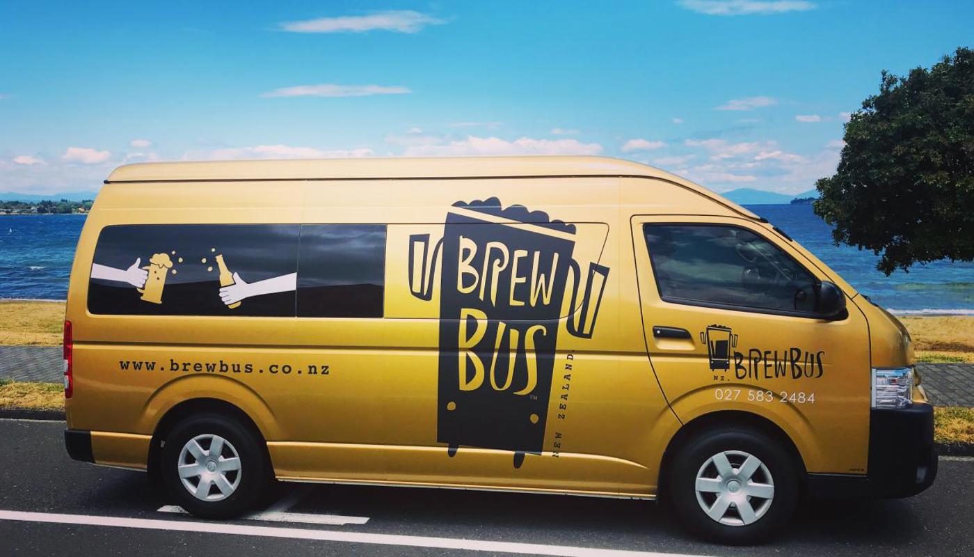 Travel in style in Brewbus
